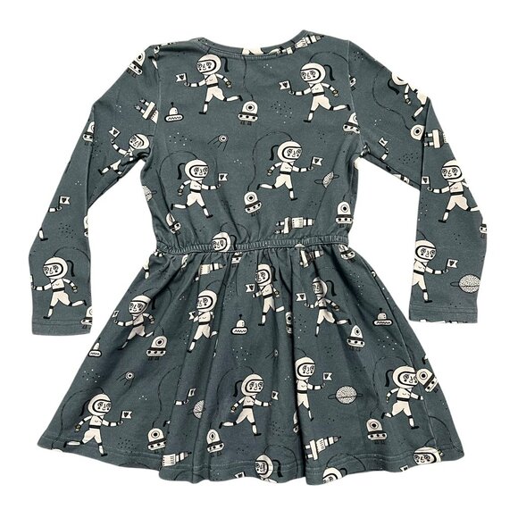 Raspberry Republic 5-7Y Organic Space Explorers Dress - Picture 3 of 5